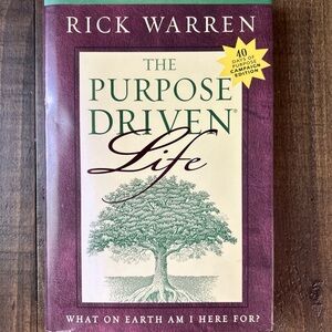Rick Warren THE PURPOSE DRIVEN LIFE, Pre-Owned
